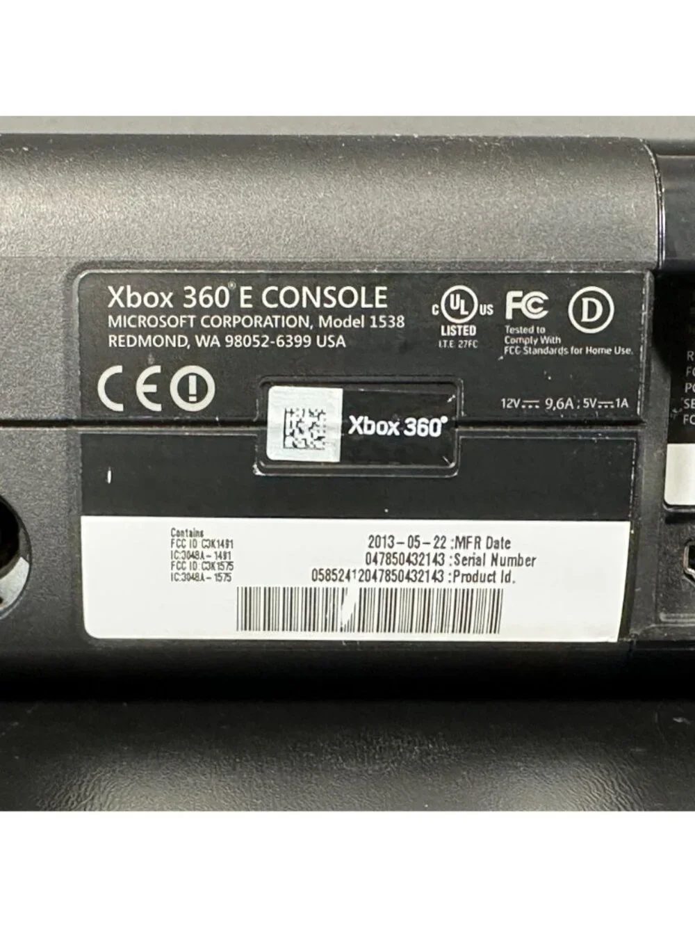 Microsoft item xbox
